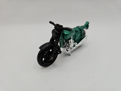 Lesney Matchbox Hondarora No 18 Metallic Green Motorcycle England