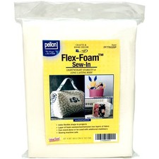 Sew-in Flex Foam Fabric Precut 20 x 60 Inches Off-White Upholstery Craft Sheet
