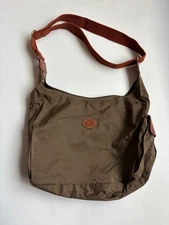 Longchamp Le Pliage Original Crossbody Shoulder Bag Brown Made in France