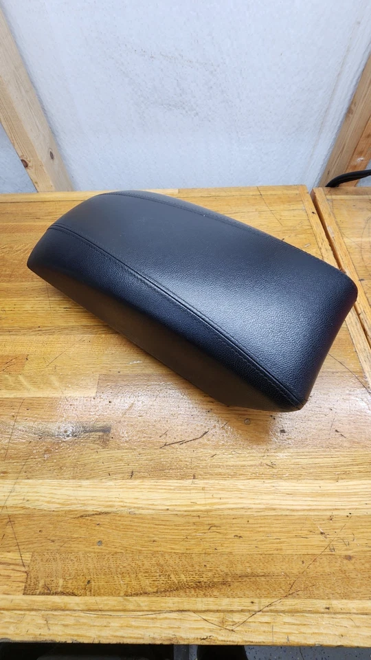 Console central Hyundai Sonata 2011-2014 couro preto apoio de braço tampa armazenamento fabricante de equipamento original - Imagem 4 de 4