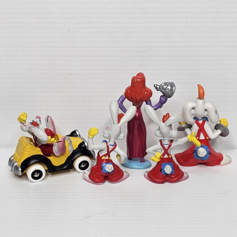 1987 Who Framed Roger Rabbit PVC Toys 5x Pieces | eBay