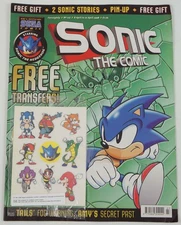 Sonic the Comic #127A FN; Fleetway Quality | Hedgehog with transfers bonus - w/B
