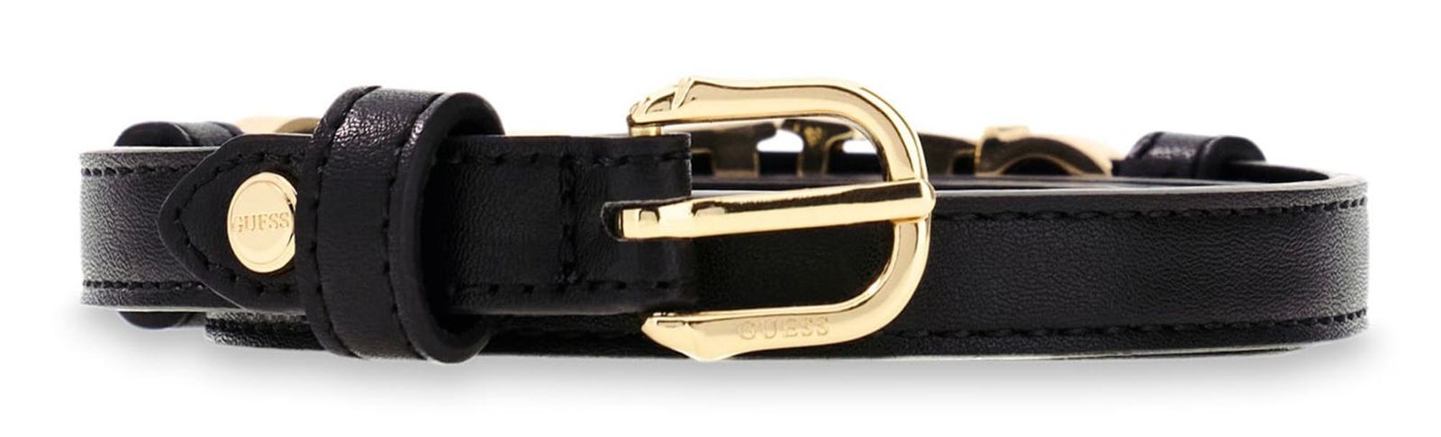 GUESS belt Adjustable Belt H15 W85 Black