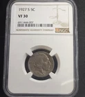 1927 S BUFFALO NICKEL NGC VF 30 Ready to ship