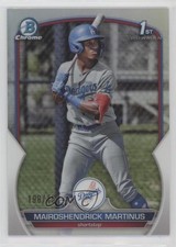 2023 Bowman Chrome Prospects Refractor /499 Mairoshendrick Martinus #BCP-55 17w0