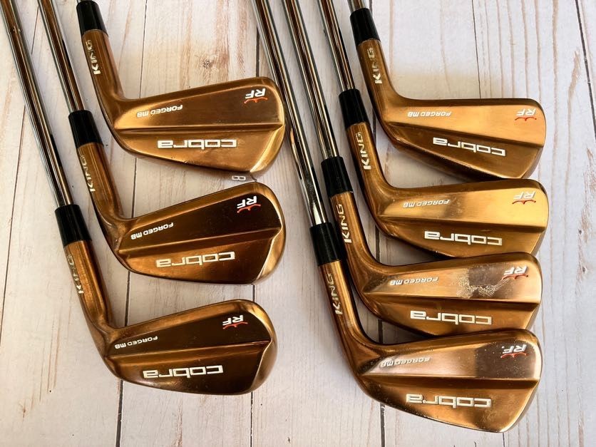 Cobra King RF Forged MB copper 6本セット Cobra KING RF Forged MB Copper Iron Set | 2nd Swing Golf
