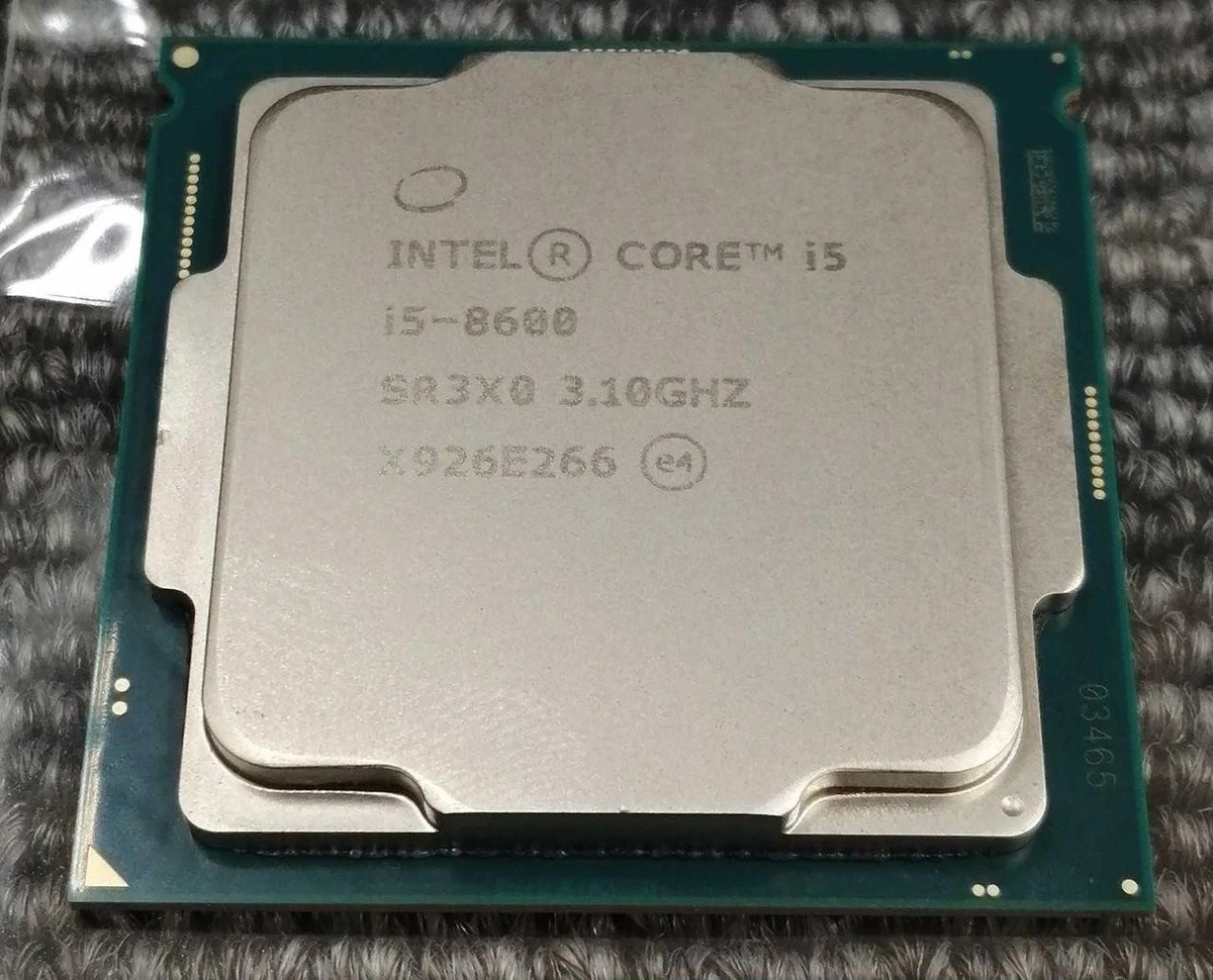 Intel Core i5-8600 Processor Model Computer Processors (CPUs) for