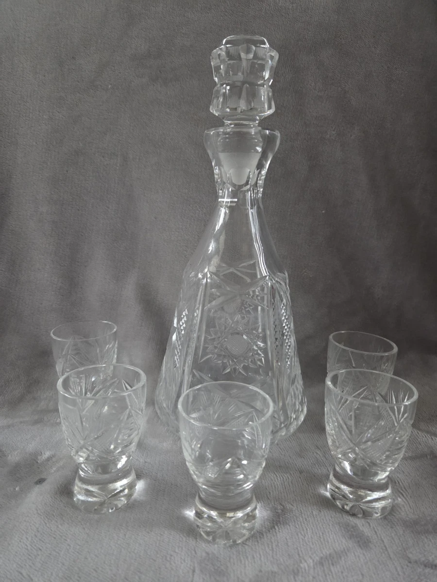 Vintage Crystal Decanter In Antique Glass Decanters for sale | eBay