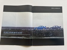 Subaru Impreza Turbo WRX STi Mitsubishi Evo VIII 8 Sided Magazine Feature Review