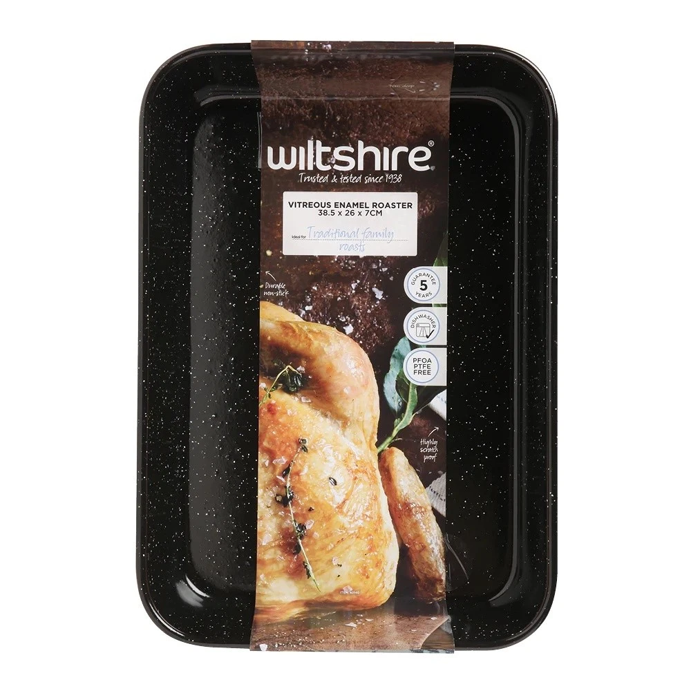 Wiltshire Stellar Vitreous Enamel Family Roasting Pan - 39 x 42cm
Opens in a new window or tab