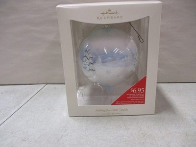 Hallmark Keepsake Ornament Adding the Final Touch