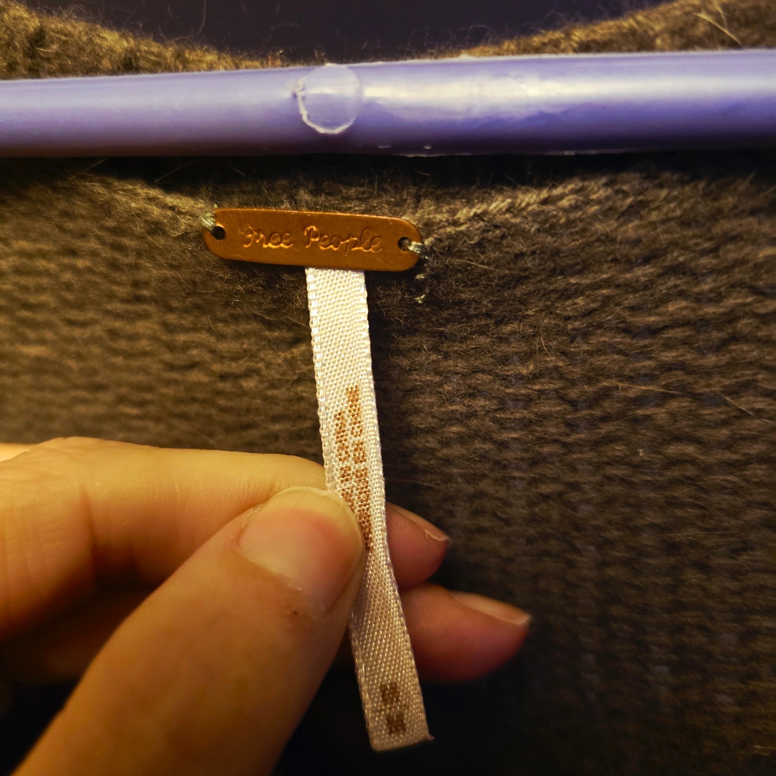 Free people wool angora blend cardigan size medium