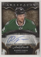2017-18 Upper Deck Artifacts Auto Facts Radek Faksa #A-FA Auto 0j4n