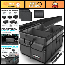 Foldable Suv Trunk Organizer - Collapsible Car Storage Bag 50l Non-slip Durab