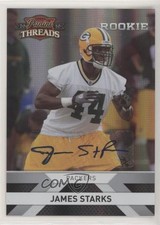 2010 Panini Threads Silver Signatures /499 James Starks #234 Rookie Auto RC
