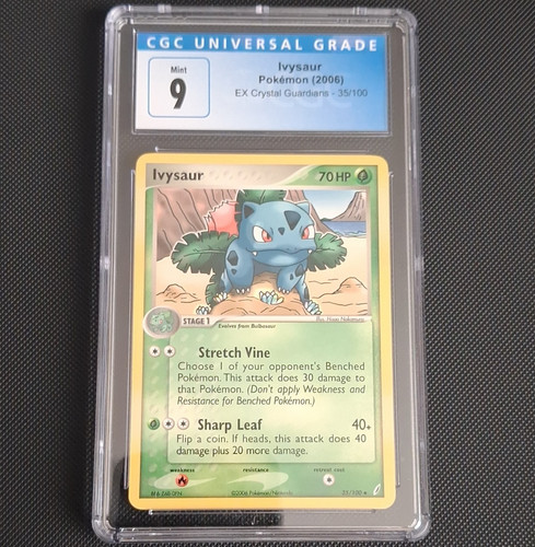 Ivysaur graded CGC 9 for sale on eBay