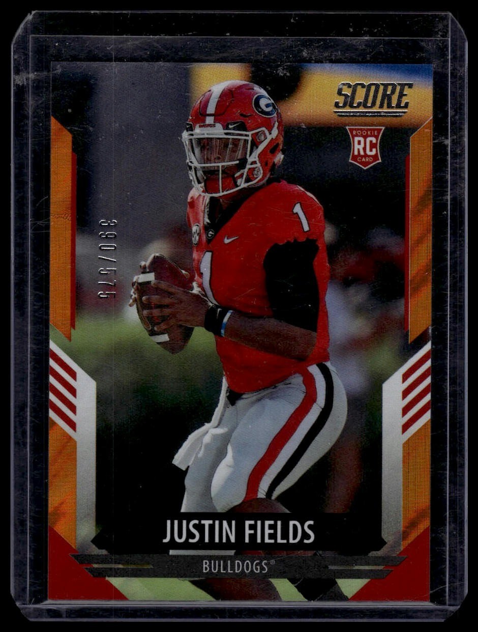 2021 Score #360 Justin Fields Lava #/575