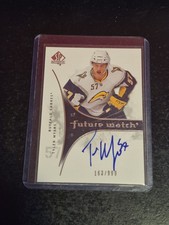 2009-10 Tyler Myers UD SP Authentic Future Watch Auto /999 Rookie RC 