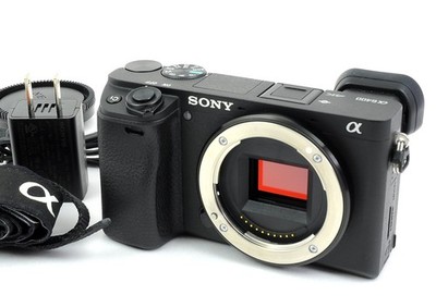 Sony Alpha A6400 Schwarz Body Spiegellose Kamera 2515Auslösungen 33...