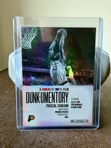 Pascal Siakam Dunk-umentory - 2025-26 Topps NBA Hoops #D-5
