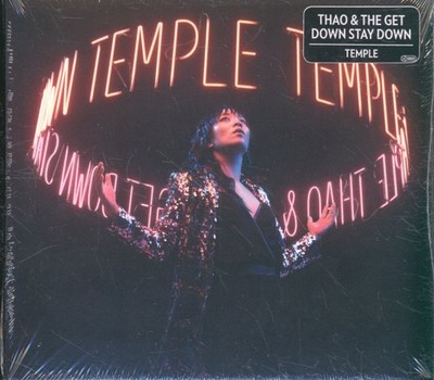 Thao and the Get Down Stay Down Temple CD Ribbon Music 2020 in gatefold card