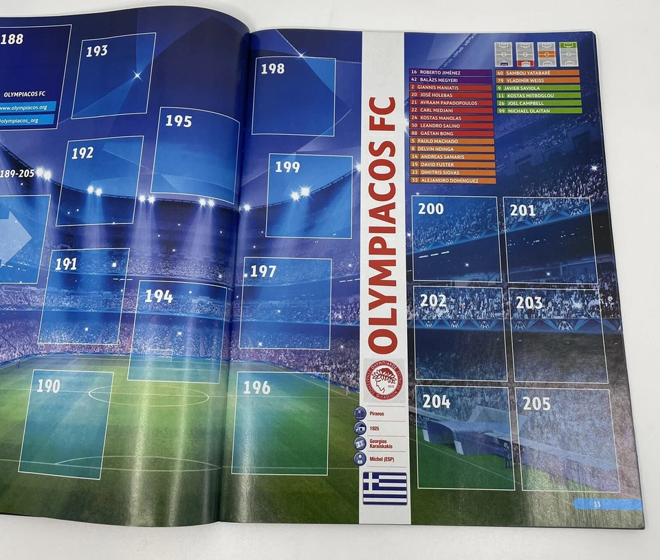 2013 - 2014 PANINI UEFA Champions League Empty Album - Image 3 of 4