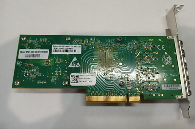 DTV7K 0DTV7K Dell PE310G4I71LB-XR Quad Port 10GB Fibre Channel High Profile