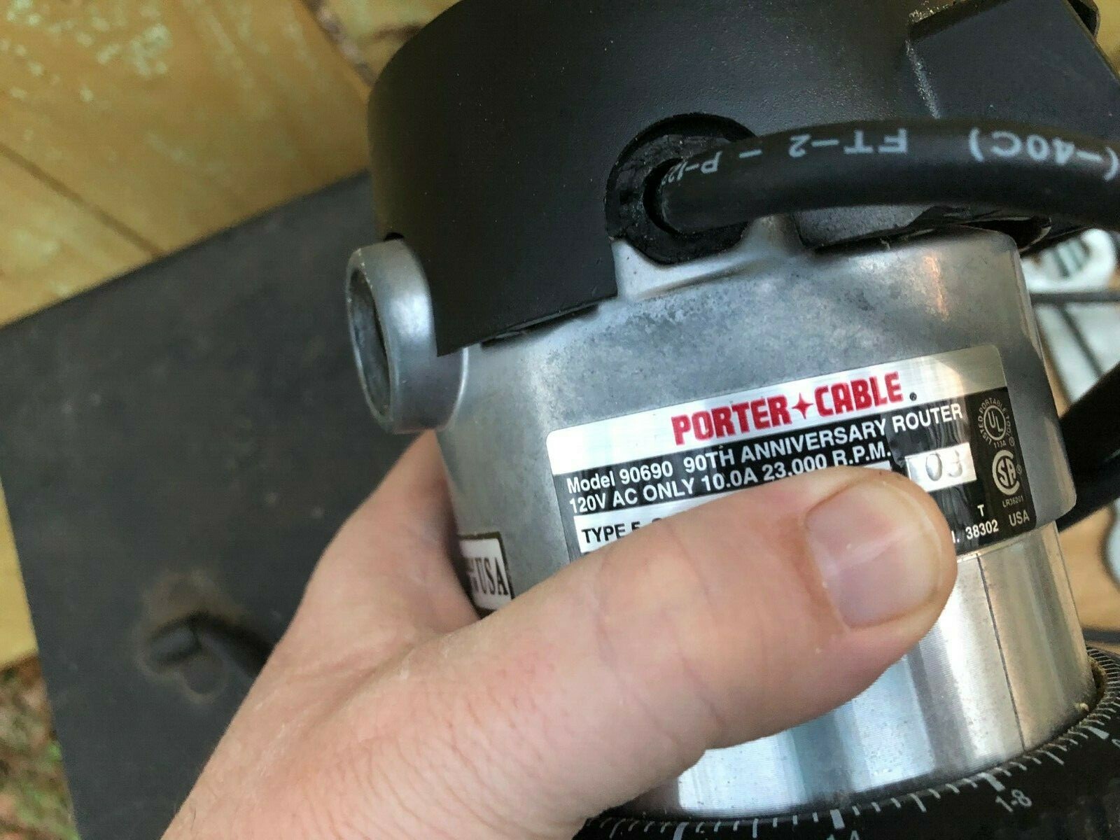 Porter Cable Router 90690 90th Anniversary in Metal Case Made USA ...