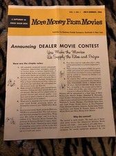 Kodak Dealer News Supplement - July August 1954 - VOL 1. No. 1 Eastman RARE 