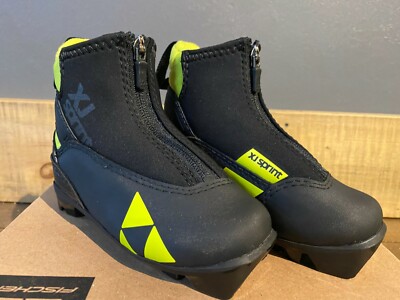 Fischer XJ Sprint Jr. XC Cross Country Ski Boots Size EU25