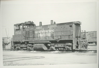 #ad Southern Pacific 1500hp DS SW1500 #2545 El Centro CA Train Photo $6.50