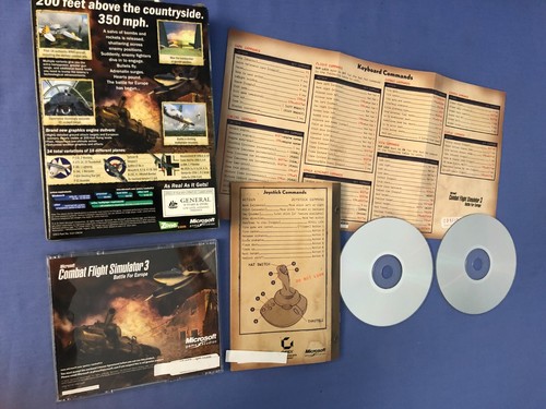Microsoft Combat Flight Simulator 2 & 3 Box Sets PC CD-Rom - Imagen 8 de 11