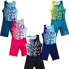 Men Elite Team Track & Field Speedsuit Runner Singlet Onepiece tracksuit in logo