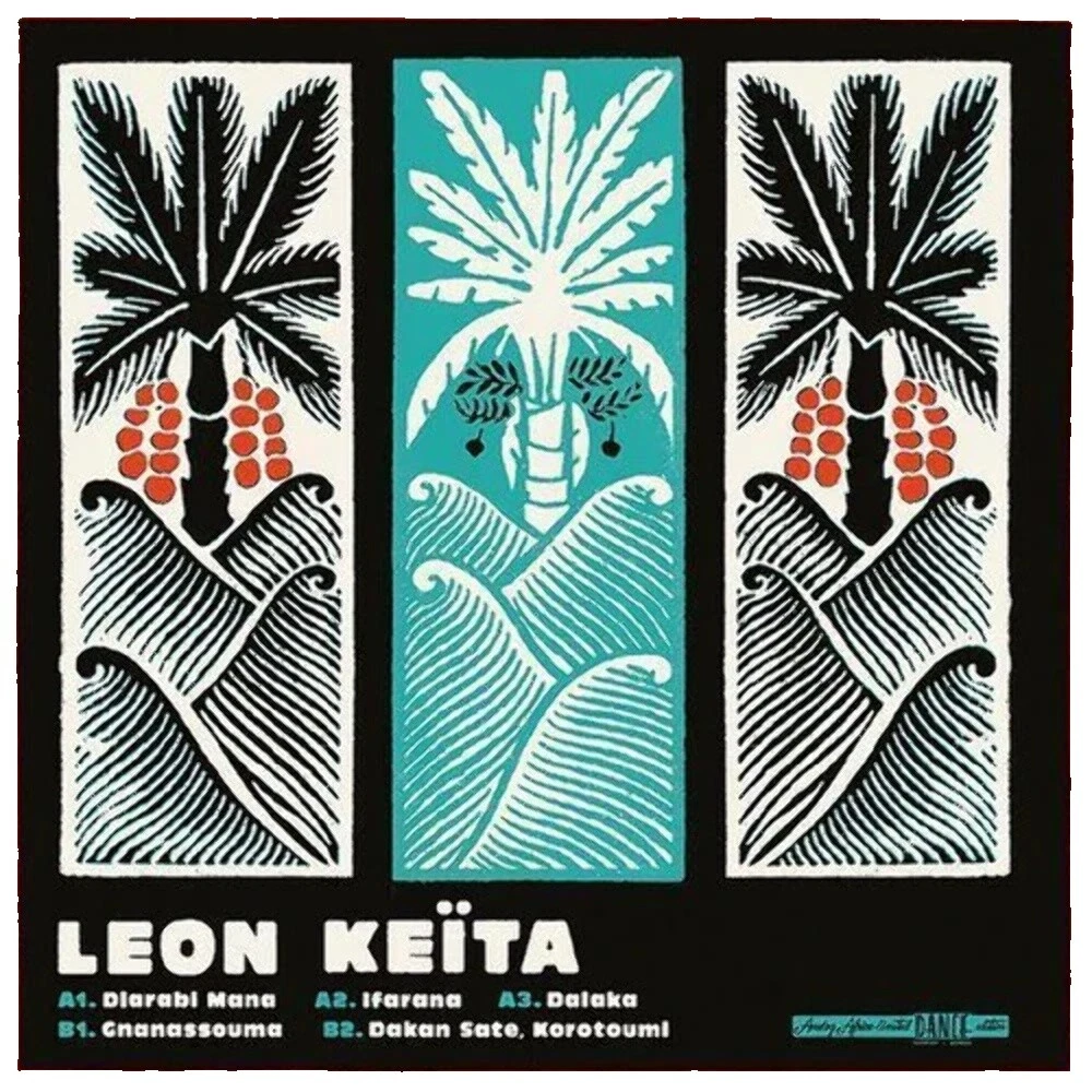 Discos de vinilo de velocidad de 33 RPM africana