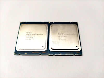 Lot Intel SR1B3 Xeon E5-1607 V2 3.00GHz 10M Quad-Core LGA 2011 Server Lot of 2