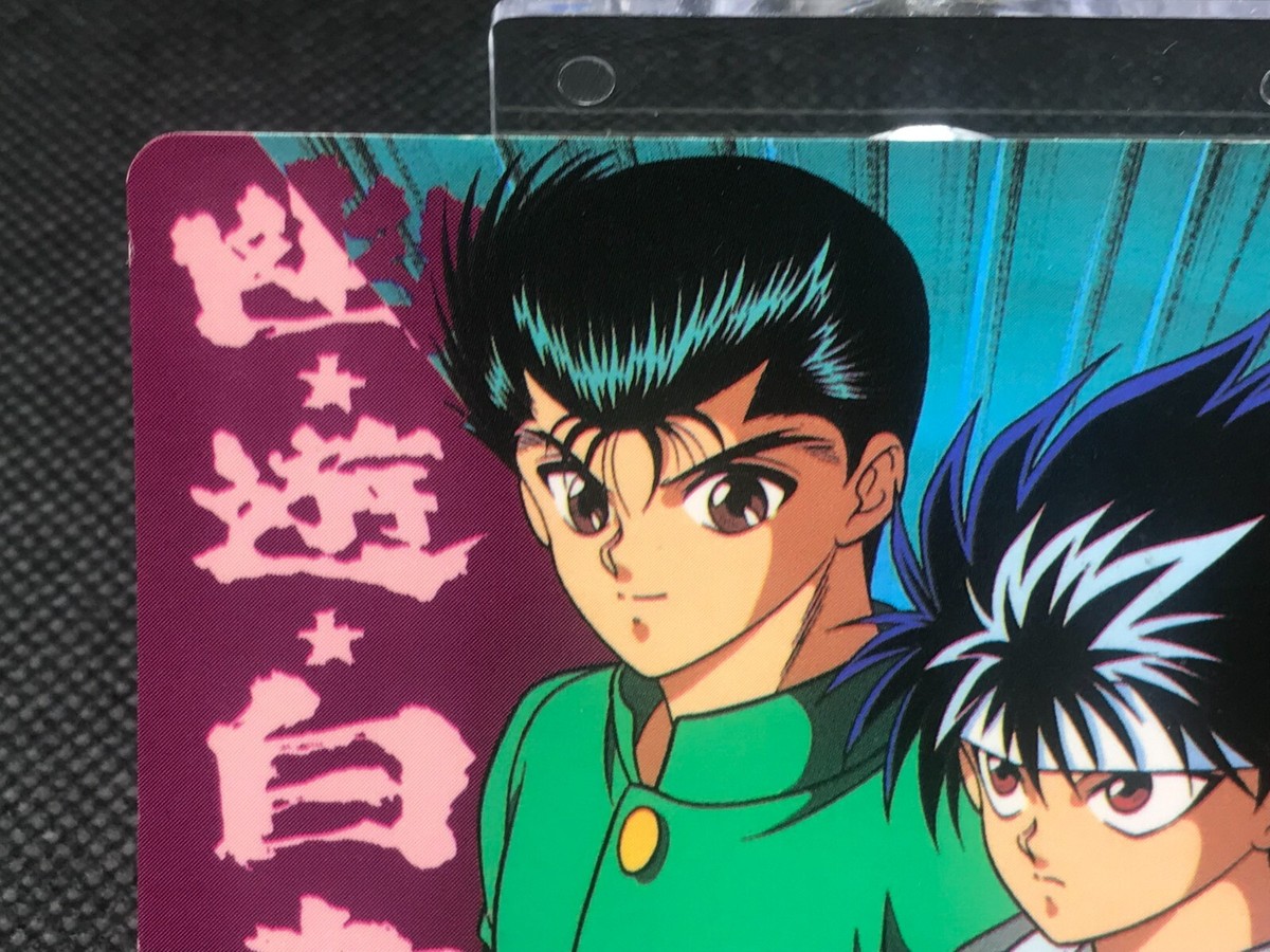 No.100 Yusuke Hiei Karasu YuYu Hakusho Card Shueisha JAPAN AMADA