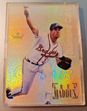 1996 Flair Diamond Cuts #6 of 12 Greg Maddux