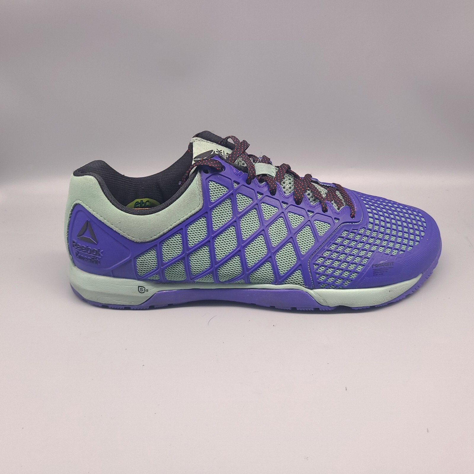 SAOLA Scarpe Reebok da uomo 8 5 viola CF74 Crossfit prestazioni sollevamento