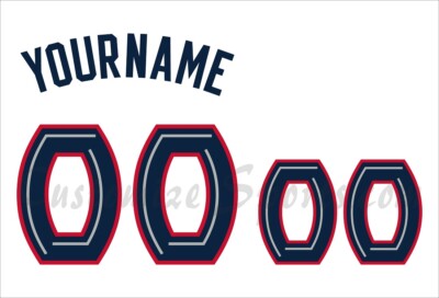 Basketball Atlanta Hawks Customized Number Kit For 2007-2010 Home Uniform