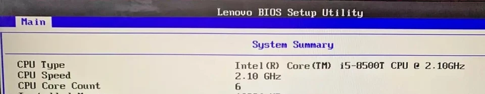 Lenovo ThinkCentre M720q Mini - i5-8500T - 8GB RAM - 240GB SSD - WIN (OFFERS OK) - Image 3 of 4