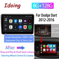 Car Multimedia Player Stereo GPS Radio Navigation Android for Dodge Dart 12-16