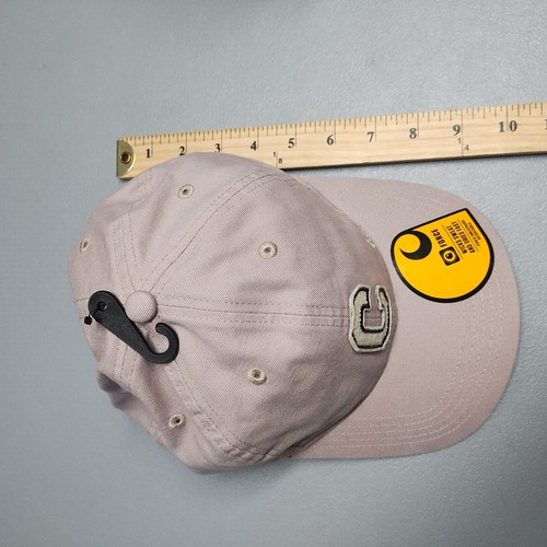 Carhartt C Patch Baseball Cap Unisex One Size Mauve Cotton Canvas Strapback - Picture 10 of 11