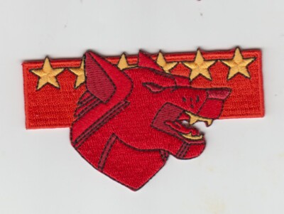 PATCH BATTLETECH CLAN WOLF   3'' IRON ON 