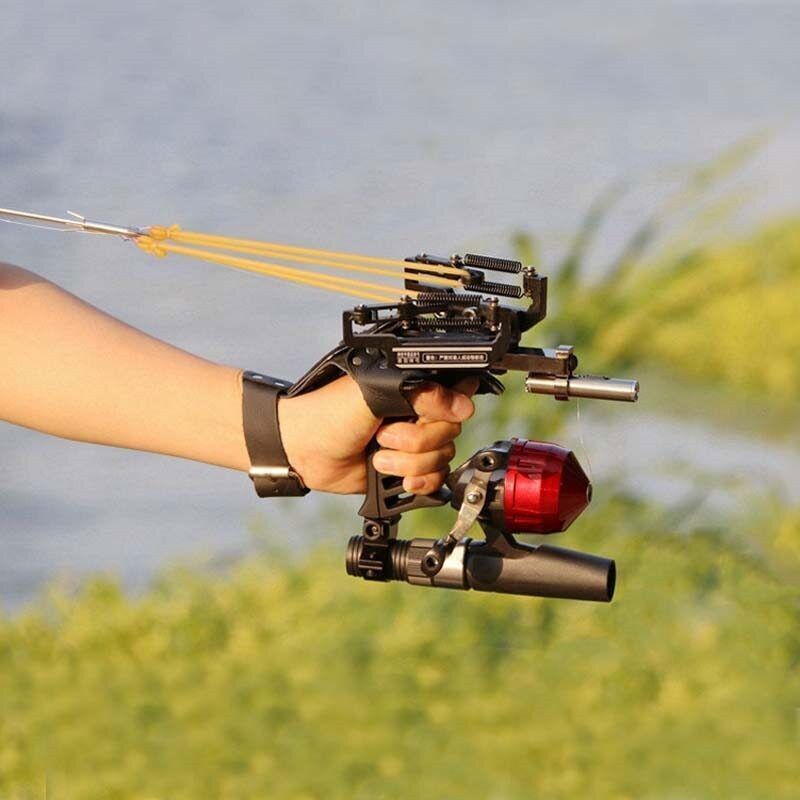 Laser Slingshot G5 Hunting Accessories Fishing Slingshot Shooting