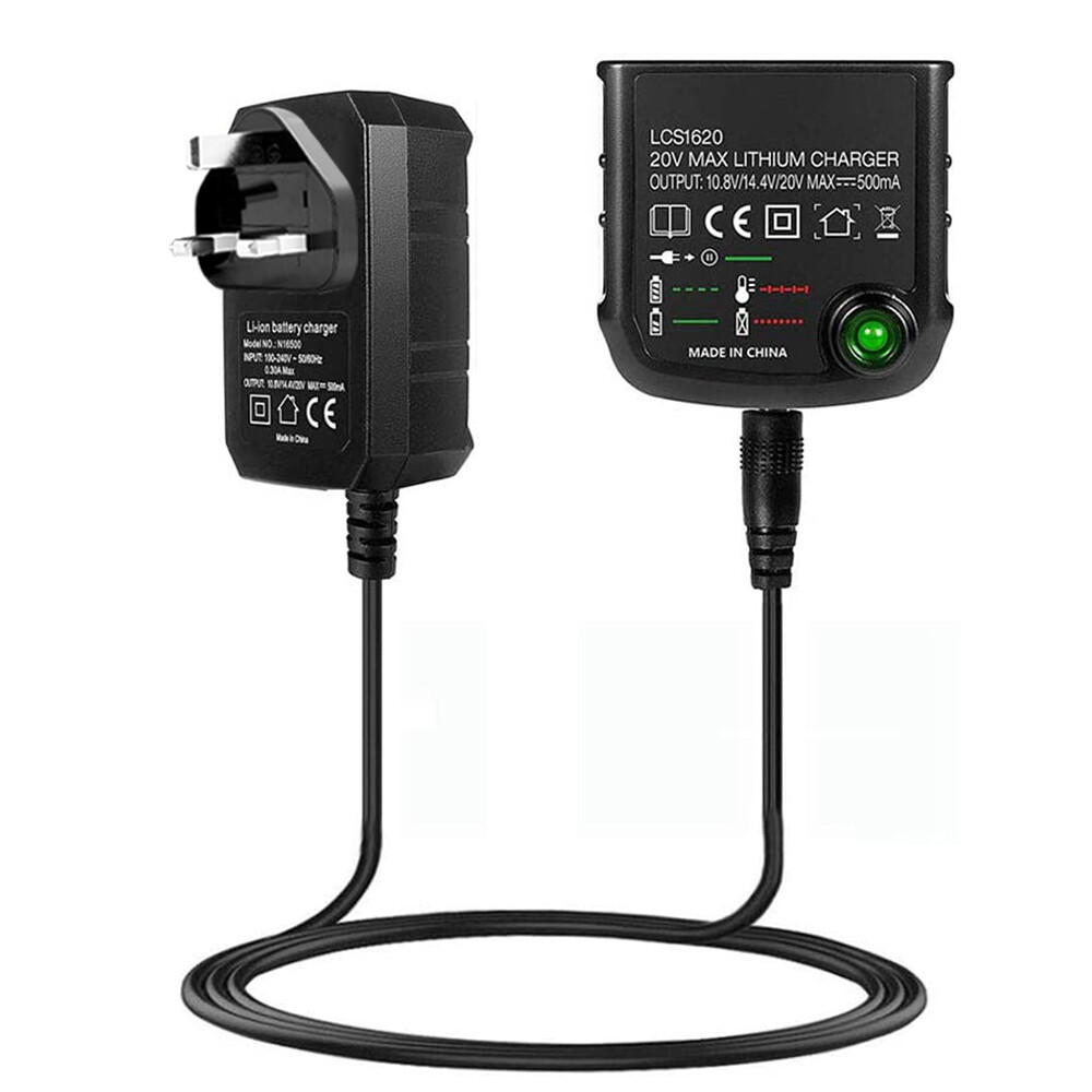 Cargador de reputo de 20V MAX LCS1620 para Black & Decker, batería de ion de litio de 16V y 20V, LBXR20, LBXR20-OPE, LB20, LBX20, LBX4020, LB2X4020 - AliExprs 44