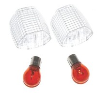 Indicateur en verre Lentille Glass indicator pour Kawasaki ZRX 1100 C 97-00
