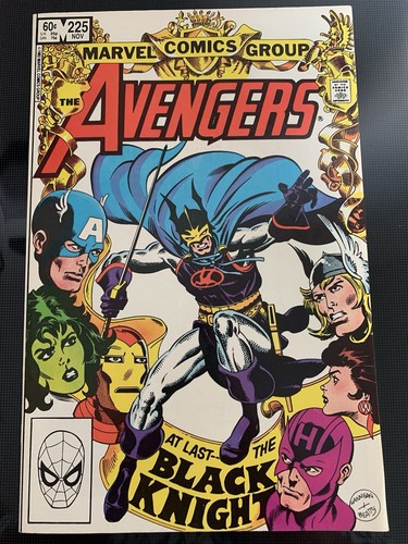 Avengers # 225, # 226:  The Black Knight Returns!! 