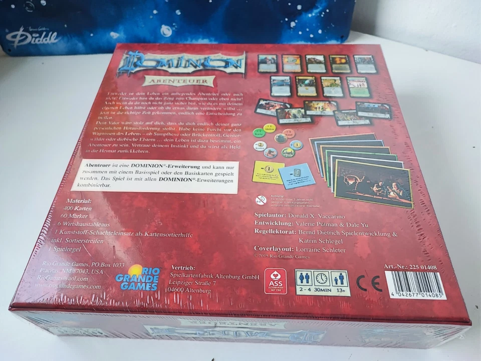 Dominion: Abenteuer (Erweiterung) 400 neue Karten Rio Grande Games 2015 neu - Bild 4 von 4