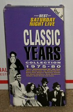 The Best of Saturday Night Live Classic Years 1975-1980 Volume 3 VHS