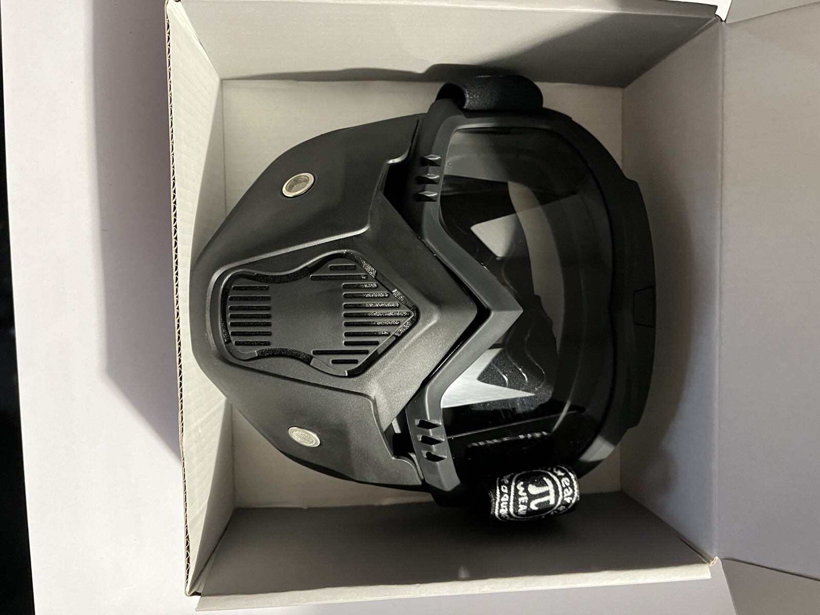 Masque complet PiWear Invase CL antibuée avec écran polycarbonate incassable - 2